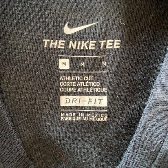 The Nike Tee Shirt Mens Medium Black 1980 Baseball Graphic Dri Fit Short Sleeve - Picture 2 of 10